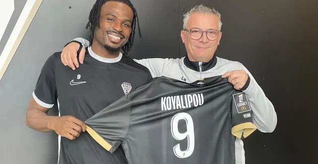 photo  goduine koyalipou et laurent boissier.  &copy;  ouest france 