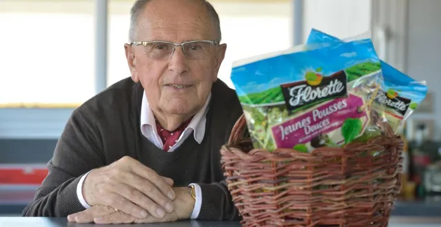 photo  émile ryckeboer a été le pionnier des salades en sachet. en 2016, il avait retracé son aventure entrepreneuriale dans un livre.  &copy;  archives 