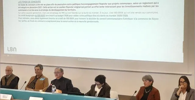 photo  le débat orientation budgétaire 2026 de la communauté de communes s’est tenu mercredi soir.  &copy;  le maine libre 