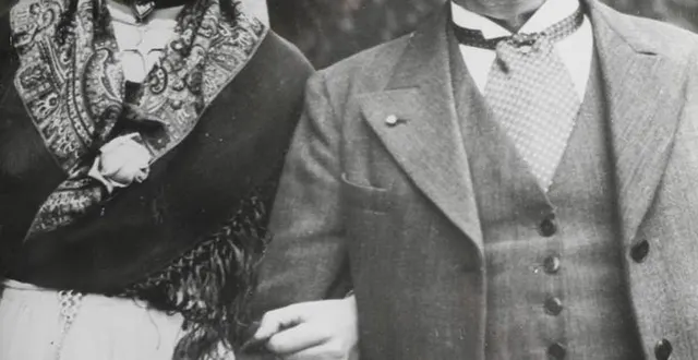 photo  jusque dans les années 1970, la chandeleur était l’occasion de désigner la « belle fille » de l’année. voici celle qui fut lauréate en 1934.  &copy;  document yves drillaud 