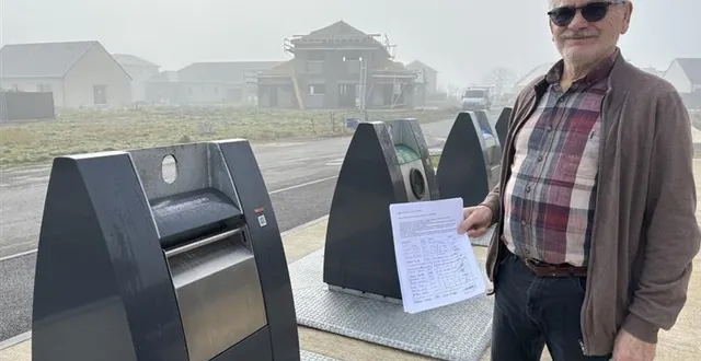 photo  habitant du quartier de la gaillardière à la flèche (sarthe), gérard vertu a lancé avec d’autres riverains une pétition pour obtenir un plus grand nombre de passages des éboueurs dans ce secteur de la ville.  &copy;  ouest-france 