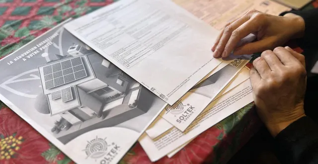 photo  un pseudo-technicien a volé la signature électronique de patricia en vue de monter un dossier pour des panneaux photovoltaïques.  &copy;  ouest-france 