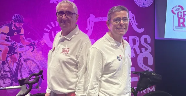 photo  hervé chauvin et jérôme boury ne comptent pas les heures qu’ils consacrent à l’organisation des championnats de france de gravel.  &copy;  co - jérôme jarnoux 