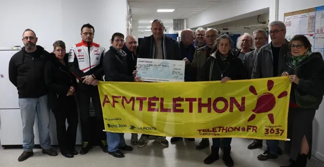 photo  plus de 1 000 € ont été récoltés lors du téléthon 2025 à argentan, dans l’orne.  &copy;  ouest-france 