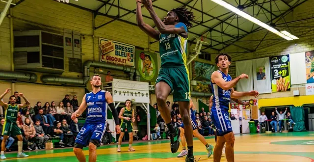 photo  tidjane legrand auteur de 20 points face à luçon.  &copy;  arnaud despelchain 