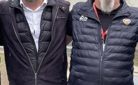 photo  franck allamargot, à droite, et jean-luc catanzaro, étaient amis depuis un quart de siècle. ils œuvraient ensemble auprès des personnes précaires à travers différentes associations du mans.  &copy;  collection personnelle 