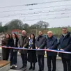 photo  didier reveau, président de la communauté de communes du perche émeraude, quentin spooner, sous-préfet de l’arrondissement de mamers, roch brancour, vice-président de la région des pays de la loire et jean-luc bouhadana, directeur régional sncf gares et connexions, ont inauguré les travaux de mise en accessibilité de la gare de la ferté-bernard (sarthe), jeudi 29 janvier 2026. 