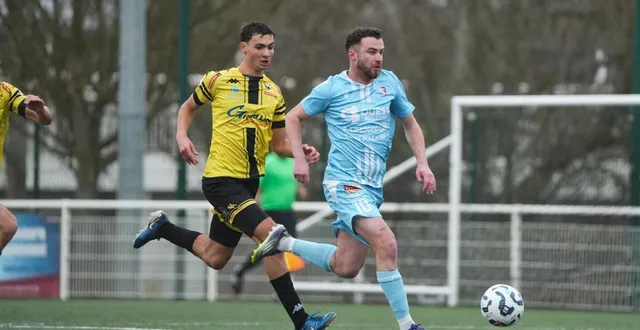 photo  coulaines s’est arraché pour ramener un point de loire-atlantique.  &copy;  david chapet 