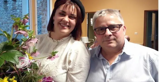 photo  avec marc bourdet, président de la prochaine saint-vincent.  &copy;  le maine libre 