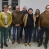 photo  la liste toujours ensemble pour notre village, menée par le maire sortant, bruno boulay (1er à gauche). 