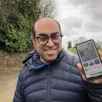photo anthony buval, habitant de conlie (sarthe), a lancé l’application les balades de chico. elle répertorie les balades accessibles aux personnes à mobilité réduite.