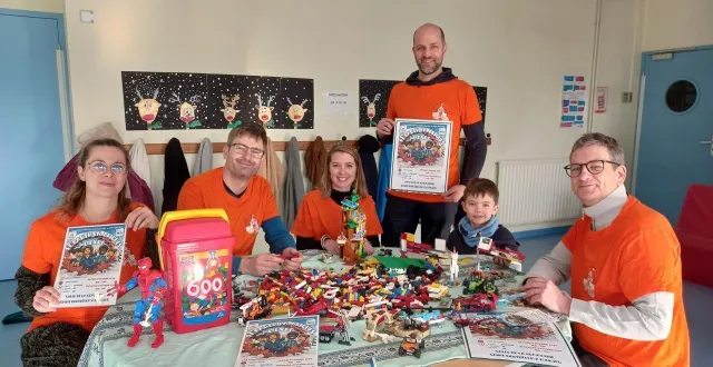 photo  les parents d’élèves de la jaudette espèrent qu’un public nombreux viendra découvrir des univers lego® insoupçonnés, le week-end du 7 et 8 février, à la gemmetrie.  &copy;  ouest-france 