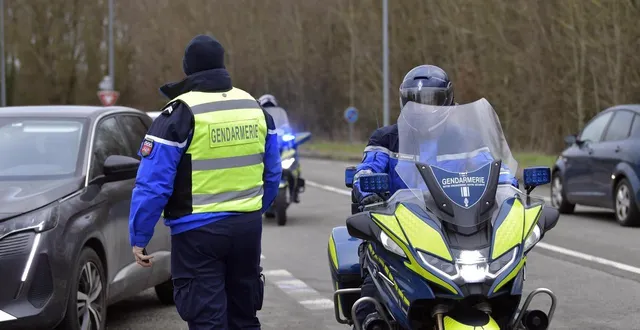 photo  la gendarmerie a intensifié ses contrôles au sud du département.  &copy;  illustration presse océan - nathalie bourreau 
