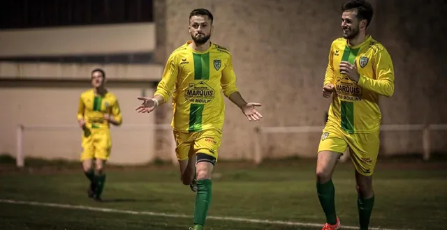 photo  en mars 2025, à airvault, simon talineau avait signé un doublé chez un concurrent direct à la montée en régional 3, qui avait finalement terminé devant pays de l’ouin.  &copy;  co - jordan magneron 