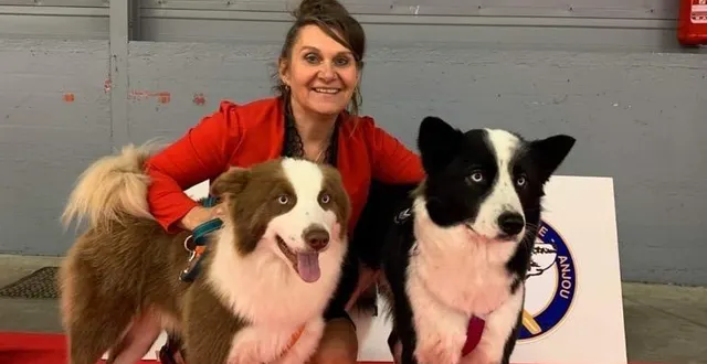 photo  valérie tardif à ouvert sa pension canine en juillet 2025, à la landelière, près de thorée-les-pins (sarthe).  &copy;  valérie tardif 