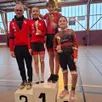 photo  quatre patineurs du vsf roller sport sont montés sur le podium dimanche 1er février 2026. 