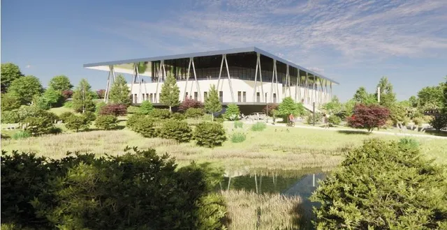 photo  le projet cogit a séduit les élus par son intégration dans le paysage.  &copy;  cogit 