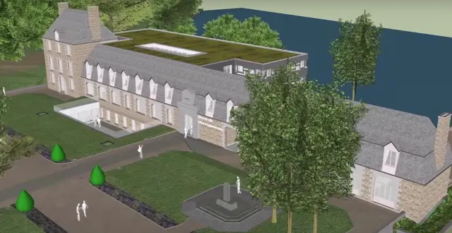 photo  les travaux du nouvel hôtel de ville devraient débuter fin d’année 2026.  &copy;  atelier bettinger-desplanques 