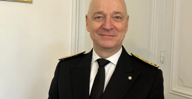 photo  jean-baptiste constant arrive d’autun (saône-et-loire).  &copy;  le maine libre 