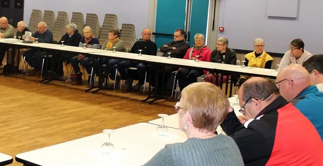 photo  une quarantaine de personnes étaient présentes à cette assemblée générale.  &copy;  le maine libre 