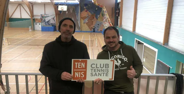 photo  fabien charrier et vincent joblin, prêts à accueillir les nouveaux pratiquants.  &copy;  co 