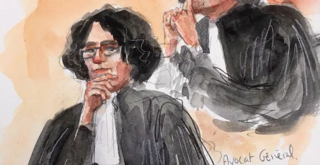 photo  l’avocat général a requis la réclusion criminelle à perpétuité, avec une peine de sûreté de 18 ans.  &copy;  dessin charlotte foisseau-bouttier 