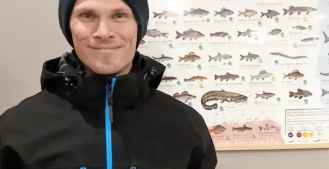 photo  benjamin guyot souligne : « je suis à l’aise au bord de l’eau et amoureux de l’environnement ».  &copy;  le maine libre 