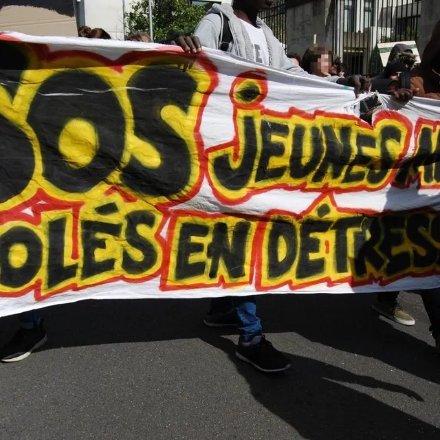 photo en france, de nombreux rassemblements en soutien aux mineurs isolés sont organisés chaque année.  ©  archives po - rémi certain