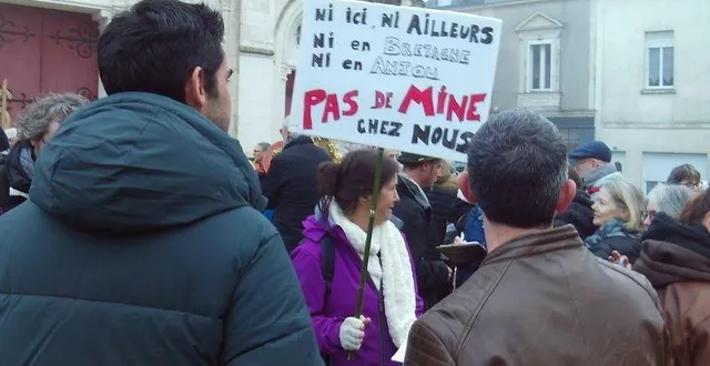 photo  le 13 décembre 2025, environ 150 personnes s'étaient réunies contre le projet d'exploitation minière.  &copy;  archives co 