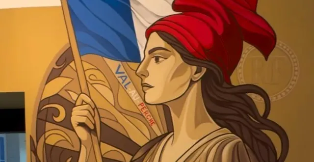 photo  il est impossible de passer à côté de cette œuvre symbolique au cœur du hall d’accueil.  &copy;  ouest-france 