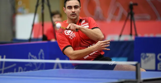 photo  face à bruille (3-2), stéphane ouaiche a été le seul caennais à remporter ses matches, comme c’est le cas depuis plusieurs rencontres.  &copy;  gérard piwtorak 