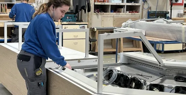 photo  panem international produit notamment des linéaires de vente pour les boulangeries-pâtisseries.  &copy;  co - marie-valérie jannin 