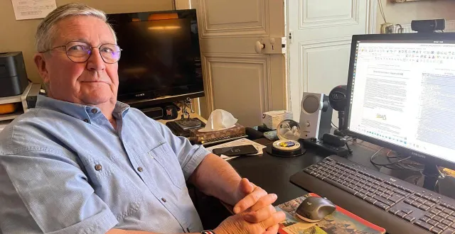 photo  xavier théry a présidé le club informatique de la flèche jusqu’à sa fermeture au printemps 2025.  &copy;  le maine libre 