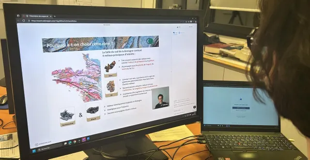 photo  mercredi 4 février 2026, guillaume mamias de la start-up breizh ressources a organisé un webinaire public auquel étaient connectées près de 130 personnes.  &copy;  ouest-france 