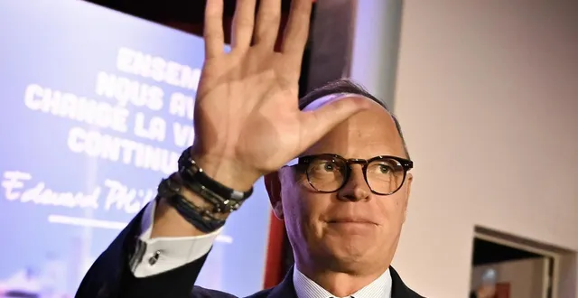 photo  édouard philippe (horizons), qui briguera aux prochaines élections municipales un troisième mandat, a dévoilé les grands axes de son programme, ce mercredi 4 février 2026. ici le 28 janvier 2026 au havre.  &copy;  lou benoist/afp 