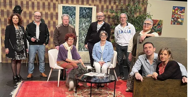 photo  une troupe dynamique qui, chaque année, apporte son soutien à des actions caritatives.  &copy;  les balcons de l’oudon 