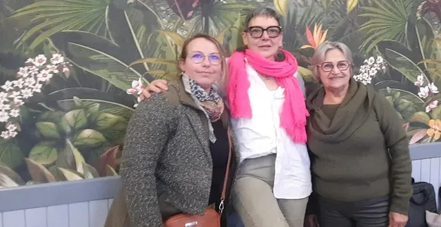photo  trois membres du bureau des amis de pringé : marion derouet, pascale sueur et jocelyne couallier.  &copy;  ouest-france 