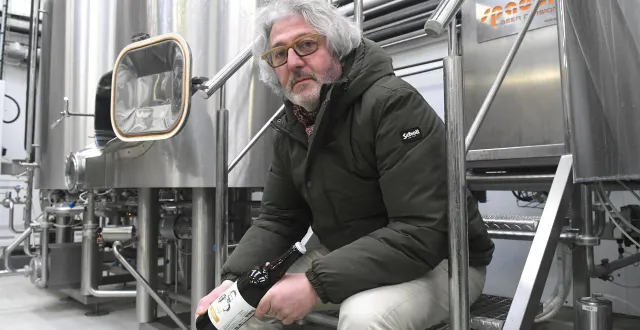 photo  angers, min, le 4 février 2026. benoit durand a liquidité la brasserie artisanale qu’il avait créée il y a dix ans.  &copy;  co michel durigneux 