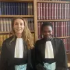 photo deux magistrates ont été installées : la présidente ariane hemery (à gauche) et jeanne bidault, juge.