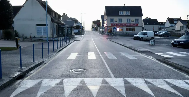 photo  c’est la saison morte à pirou-plage, ici un jeudi en fin de journée en janvier 2026.  &copy;  ouest-france 