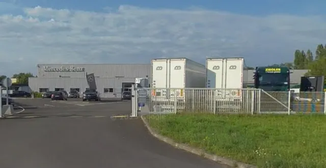 photo  ziegler services est implanté boulevard de poitiers à bressuire.  &copy;  extrait google maps 