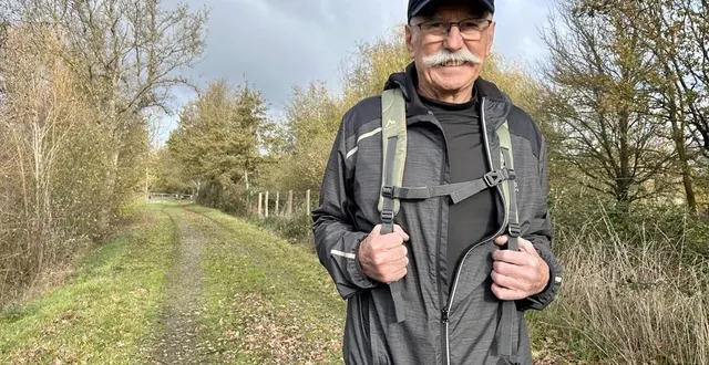 photo  jean-claude hubert, 79 ans, est un habitué des marches de 50 et 100 km. « la marche pour moi c’est un équilibre, un besoin. »  &copy;  le maine libre 
