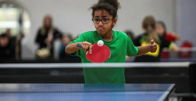 photo  lina coly sera l’une des pongistes à suivre samedi à cerizay.  &copy;  co - jordan magneron 