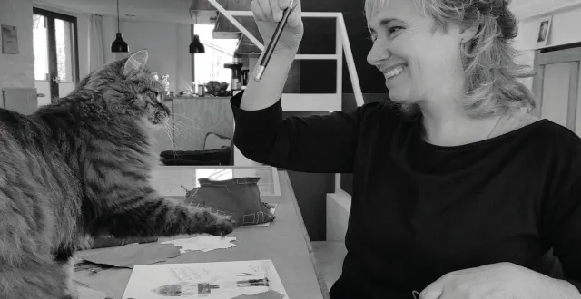 photo  l’illustratrice interviendra du 10 au 13 février.  &copy;  anne crahay 