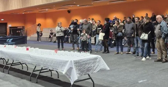 photo  francis hervé a pris la parole lors de la galette.  &copy;  le maine libre 