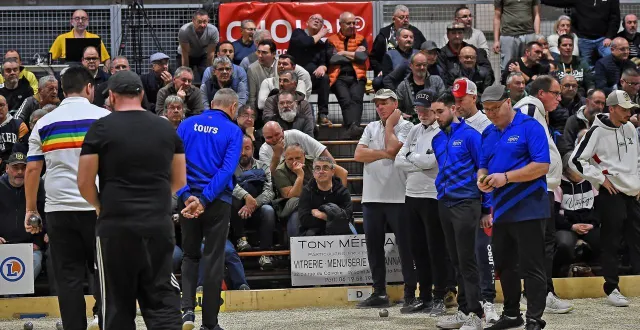 photo  cholet, la meilleraie, février 2025. le national à pétanque est de retour pour une 37e édition du 5 au 8 février.  &copy;  co - étienne lizambard 