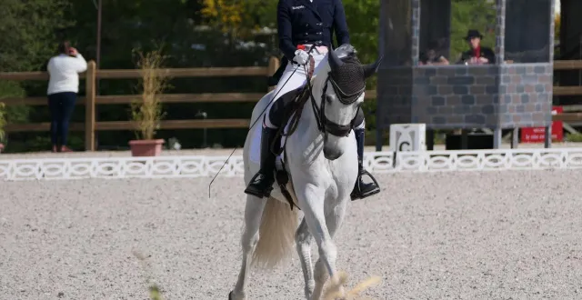 photo  charlotte chalvignac vesin sera engagée dans l’épreuve majeure des trois jours de compétition.  &copy;  le maine libre 