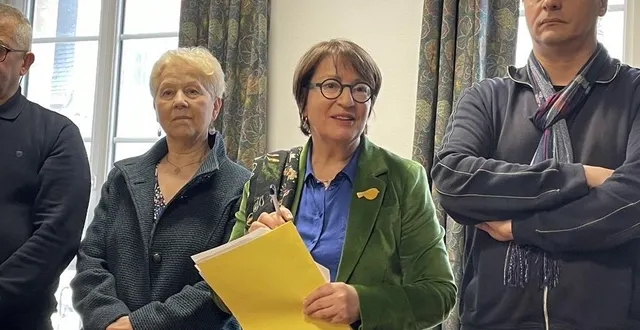 photo  marietta karamanli sera bien candidate à la mairie du mans pour la deuxième fois.  &copy;  le maine libre - yvon loué 