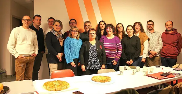 photo  l’équipe de la liste « agir pour une commune vivante »est prête pour les municipales.  &copy;  co 