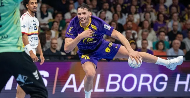 photo  ayoub adbi est touché à l’épaule droite et ne disputera pas le quart de finale de coupe de france face à dunkerque, samedi 7 février 2026.  &copy;  baptiste mura 
